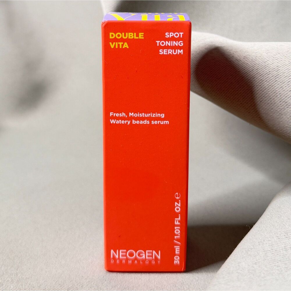 NEOGEN Double Vita Dark Spot Serum Vit C + Niacinamide Brighten NIB 1oz K-Beauty